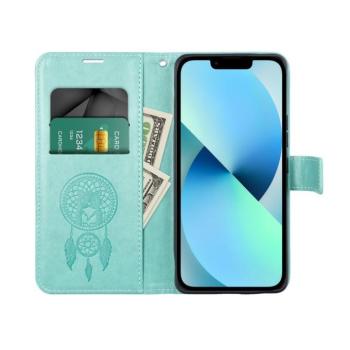 MEZZO Book Case XIAOMI Redmi 12C álomfogó zöld könyvtok kép