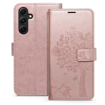 Mezzo Book Flip bőrtok - Samsung SM-A546 Galaxy A54 5G - rose gold kép