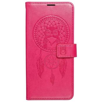 Mezzo Book Xiaomi Redmi 15 4G / 15 5G kinyitható tok kártyatartóval, álomfogó minta, magenta kép