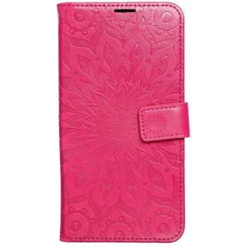 Mezzo Book Xiaomi Redmi 15 4G / 15 5G kinyitható tok kártyatartóval, mandala minta, magenta kép