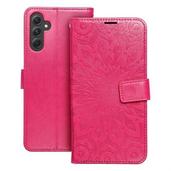 MEZZO Könyvtok SAMSUNG A14 4G / A14 5G mandala magenta kép