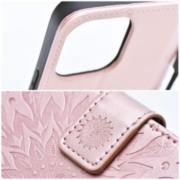 MEZZO könyvtok Samsung Galaxy A36 - rózsaaranyszín &quot;mandala&quot; kép