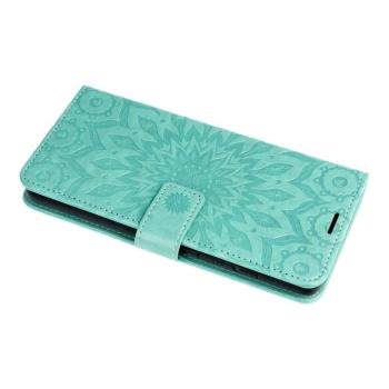 MEZZO könyvtok Samsung Galaxy A36 - zöld &quot;mandala&quot; kép