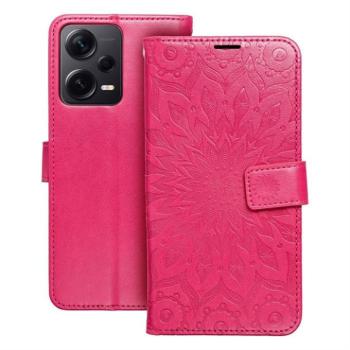 MEZZO Könyvtok XIAOMI Redmi NOTE 12 5G mandala magenta kép