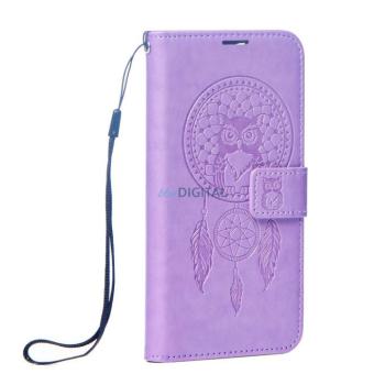 MEZZO könyvtok Xiaomi Redmi Note 14 4G - lila &quot;álomfogó&quot; kép