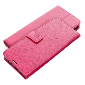 MEZZO könyvtok Xiaomi Redmi Note 14 Pro 4G - élénk rózsaszín &quot;mandala&quot; kép