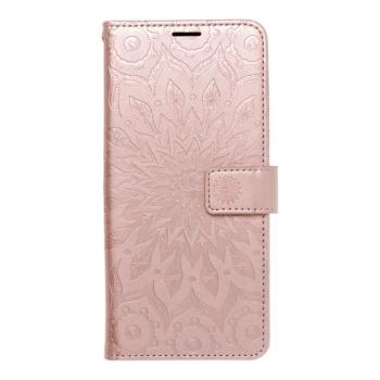 MEZZO könyvtok Xiaomi Redmi Note 14 Pro 4G - rózsaaranyszín &quot;mandala&quot; kép