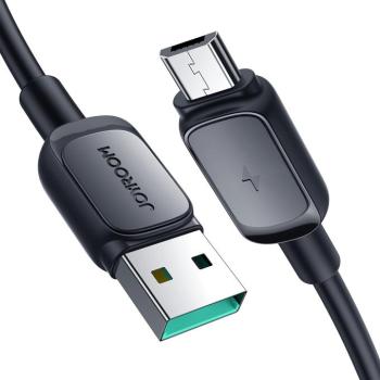 Micro USB kábel - USB 2.4A 2m Joyroom S-AM018A14 - fekete kép