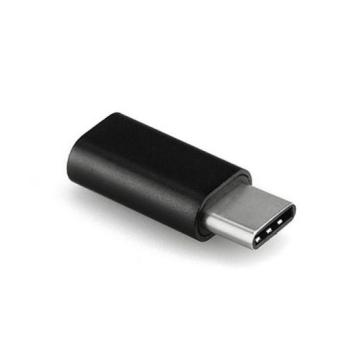 Micro USB - USB Type-C adapter - Type-C 3.0 - fekete kép
