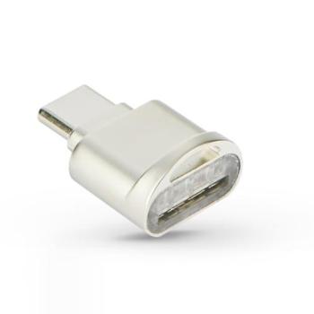 MicroSD memóriakártya olvasó Type-C csatlakozóval kép