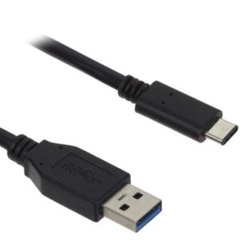 MICROSOFT adatkábel és töltő (USB - Type-C, 100cm) FEKETE Asus Zenfone 3 5.5 (ZE552KL), Honor 8, Sony Xperia X Compact (F5321), Sony Xperia XZ (F8331), LG V20 (H990), Huawei Nova, Blackberry DTEK6 kép
