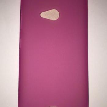 Microsoft Lumia 535 pink matt szilikon kép