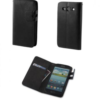 Microsoft Lumia 540, Oldalra nyíló tok, Smart Case Plus, fekete kép