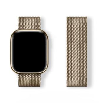 Milanese Loop csereszíj Apple Watch 38/40/41mm - arany színű kép