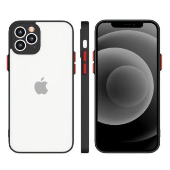 Milky Case átlátszó tok Xiaomi Redmi 9T fekete kép