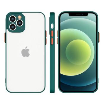 Milky Case átlátszó tok Xiaomi Redmi 9T sötétzöld kép