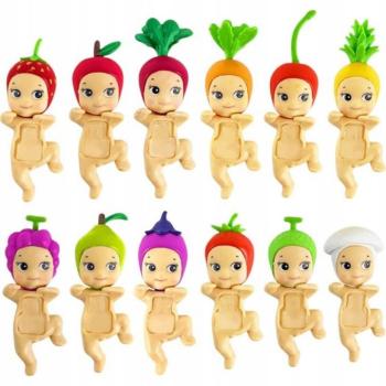 Mini Angyal baba meglepetés figura, Hipper, gyűjthető, telefondísz, zsákbamacska, színes kép