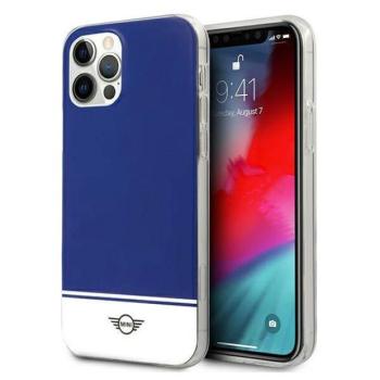 Mini MIHCP12LPCUBINA iPhone 12 Pro Max 6,7&quot; kék keménytok Stripe Collection kép