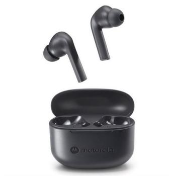 MOTOROLA BUDS 065 bluetooth fülhallgató SZTEREO (v5.3, TWS, mikrofon, zajszűrő, IPX4 + töltőtok) FEKETE kép