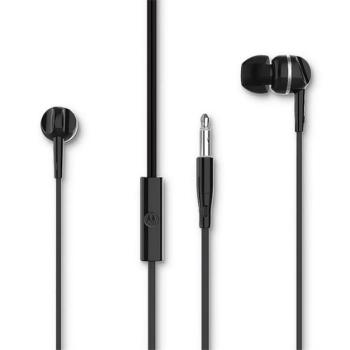 MOTOROLA EARBUDS 105 fülhallgató SZTEREO (3.5mm jack, felvevő gomb) FEKETE kép