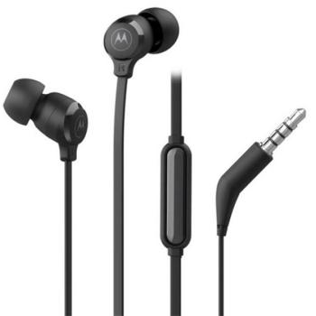 MOTOROLA EARBUDS 3S fülhallgató SZTEREO (3.5mm jack, mikrofon, felvevő gomb) FEKETE kép