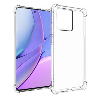 Motorola Edge 40 Neo, Szilikon tok, közepesen ütésálló, légpárnás sarok, átlátszó kép