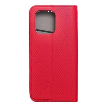 Motorola Edge 50 Neo mágneses flip tok, piros kép