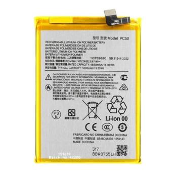 Motorola Moto E14 / G14 / G54, Akkumulátor, 5000 mAh, Li-Polymer, kompatibilis kép