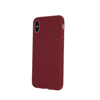 Motorola Moto E7 Power / E7i szilikon tok, hátlap tok, bordó, matt kép