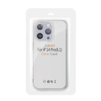 Motorola Moto G34 szilikon tok, átlátszó, 2mm, Clear kép