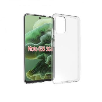 MOTOROLA Moto G35 5G vékony szilikon hátlap,Átlátszó kép