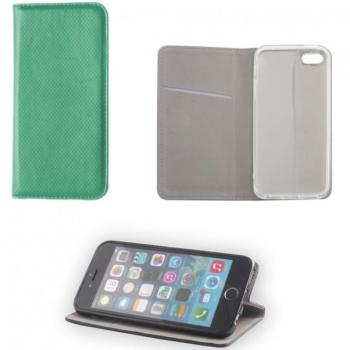 Motorola Moto G8 Plus, Oldalra nyíló tok, stand, Smart Magnet, menta kép