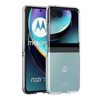 Motorola Razr 40 Ultra, Szilikon tok, ultravékony, átlátszó kép