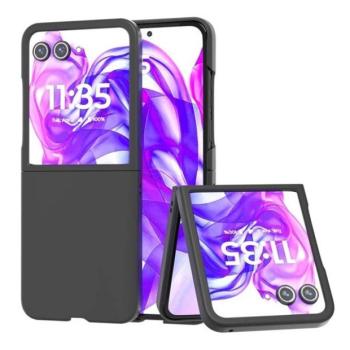 Motorola Razr 50 Ultra, Műanyag hátlap védőtok, fekete kép