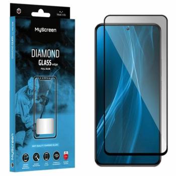 MS Diamond Glass Edge FG Huawei Nova 11i fekete Full Glue Teljes ragasztás fólia kép