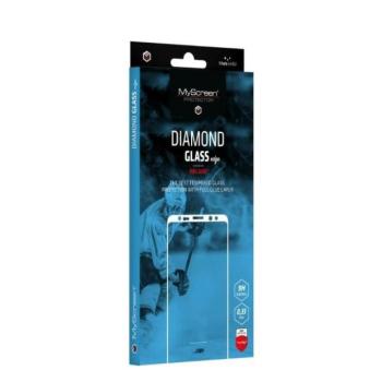 MS Diamond Glass Edge FG Nokia G60 5G fekete Full Glue Teljes ragasztás fólia kép