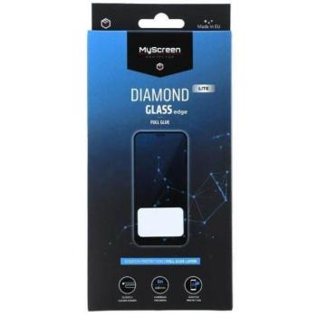 MS Diamond Glass Edge Lite FG Oppo A17 A17K fekete Full Glue képernyővédő fólia kép