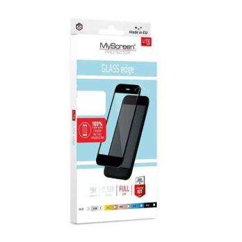 MS Diamond Glass Edge Lite FG Samsung Galaxy A207 A20s fekete Full Glue képernyővédő fólia kép