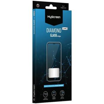 MS Diamond Glass Edge Lite Motorola Moto G04/G24 Power fekete Full Glue fólia kép