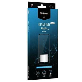 MS Diamond Glass Lite Edge FG Realme C53 /Narzo N53 fekete Teljes ragasztós fólia kép