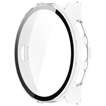 Műanyag keret (BUMPER, ütésállóság + kijelzővédő üveg) ÁTLÁTSZÓ Garmin Venu 3 kép