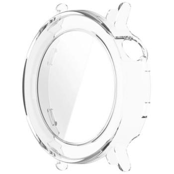 Műanyag keret (BUMPER, ütésállóság + kijelzővédő üveg) ÁTLÁTSZÓ Nothing CMF Watch 3 Pro kép