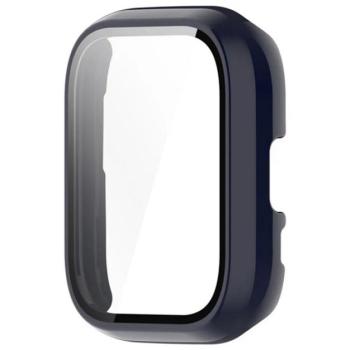 Műanyag keret (BUMPER, ütésállóság + kijelzővédő üveg) SÖTÉTKÉK Amazfit Active kép