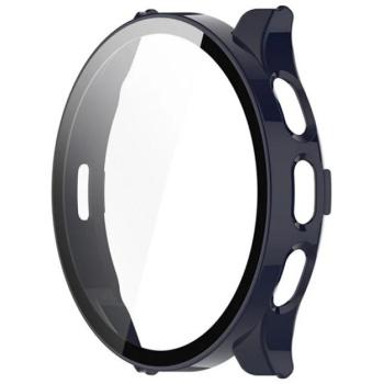 Műanyag keret (BUMPER, ütésállóság + kijelzővédő üveg) SÖTÉTKÉK Garmin Venu 3S kép