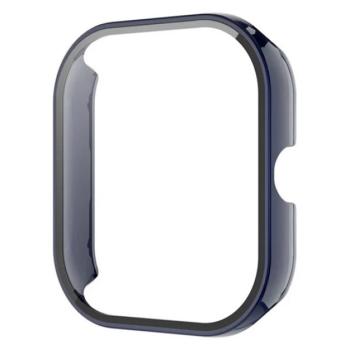 Műanyag keret (ütésálló + kijelzővédő üveg) SÖTÉTKÉK Xiaomi Redmi Watch 4 kép