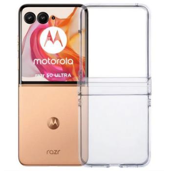 Műanyag telefonvédő ÁTLÁTSZÓ Motorola Razr 50 Ultra 5G kép