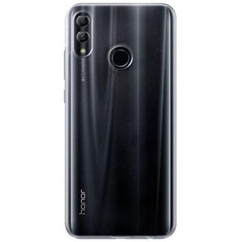 Műanyag telefonvédő (gumírozott) ÁTLÁTSZÓ Honor 10 Lite kép