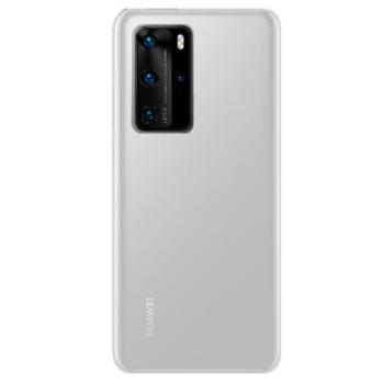 Műanyag telefonvédő (gumírozott) ÁTLÁTSZÓ Huawei P40 Pro 5G kép