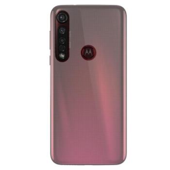 Műanyag telefonvédő (gumírozott) ÁTLÁTSZÓ Motorola Moto G8 Plus (XT2019) kép
