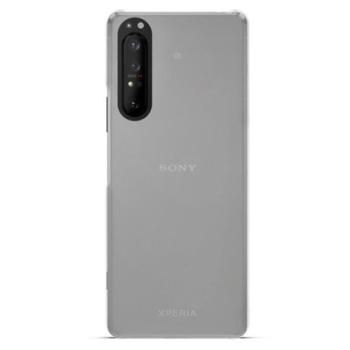Műanyag telefonvédő (gumírozott) ÁTLÁTSZÓ Sony Xperia 1 II (XQ-AT5) kép